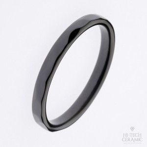 Кольцо из черной керамики (арт.10011069)