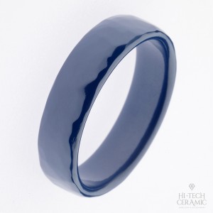 Кольцо из синей керамики (арт.30011022)