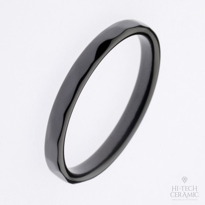 Кольцо из черной керамики (арт.10011069)